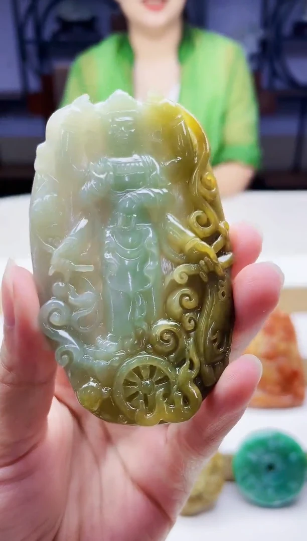 未镶嵌定制翡翠毛货09280227