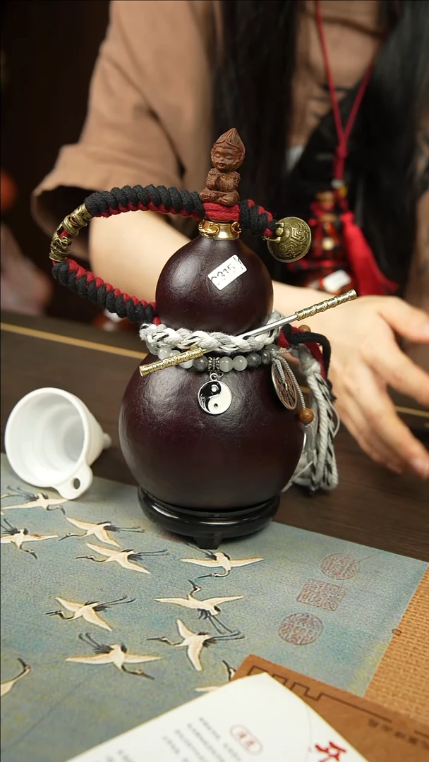 315号550ml左右非遗大漆酒葫芦