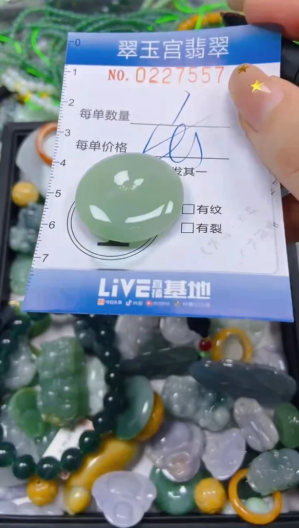 颈饰未镶嵌翡翠闪购C0227557多样性发其一