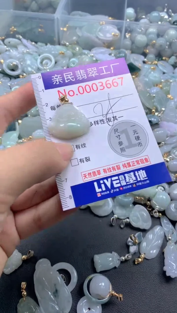 颈饰未镶嵌翡翠3667