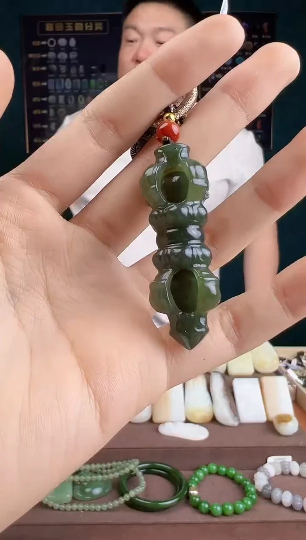 【闪购商品】和田玉颈饰未镶嵌ZZ 拍一发一 多样性发货