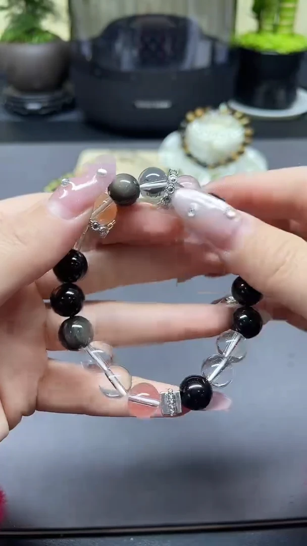 【闪购商品】水晶手链合金浮力A19063