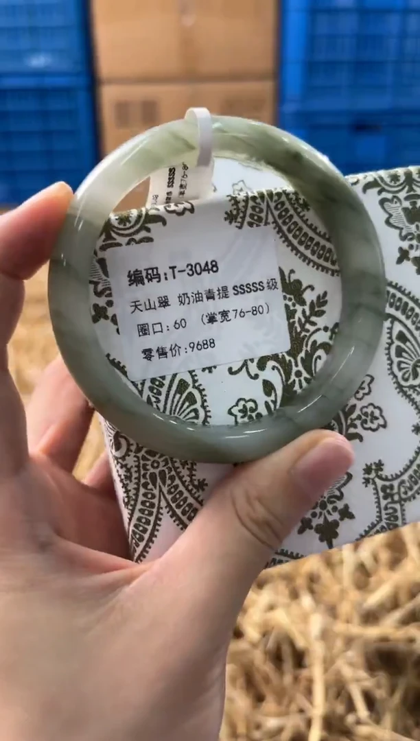 未镶嵌手镯石英质玉T-3048