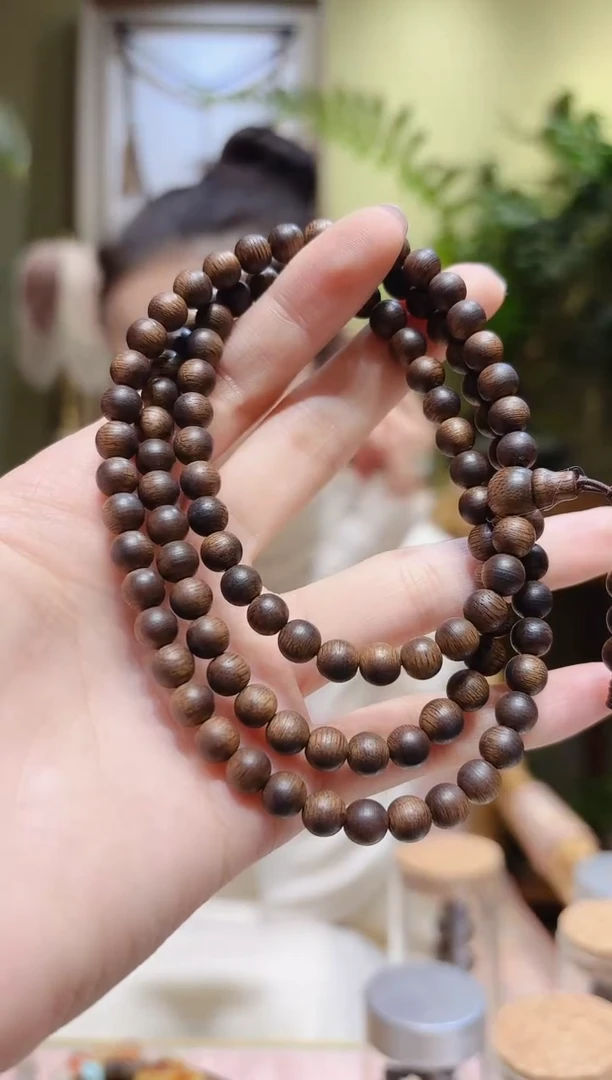 【闪购商品】沉香手串达拉干沉香多圈6.6Z