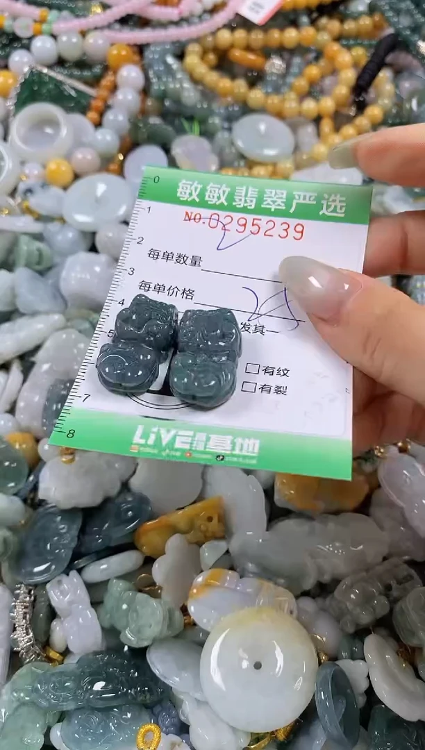 翡翠未镶嵌颈饰闪购0295239