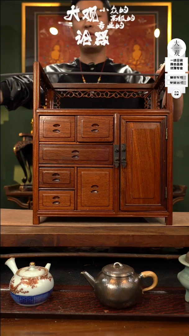 【闪购商品】瓷片大观论器柜子