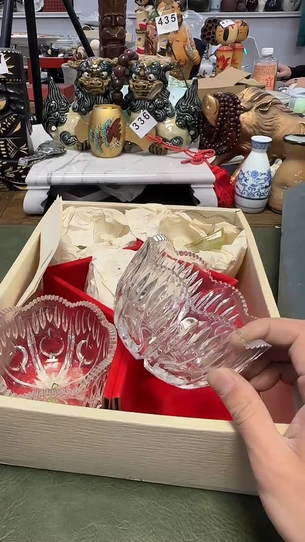 471水晶小钵5只··