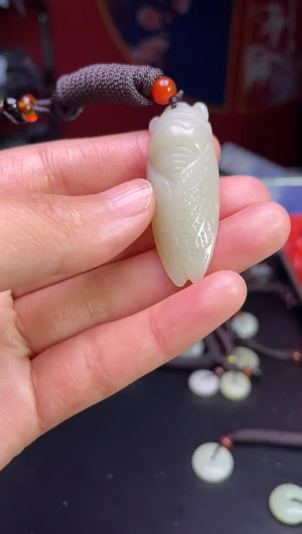 颈饰未镶嵌和田玉123