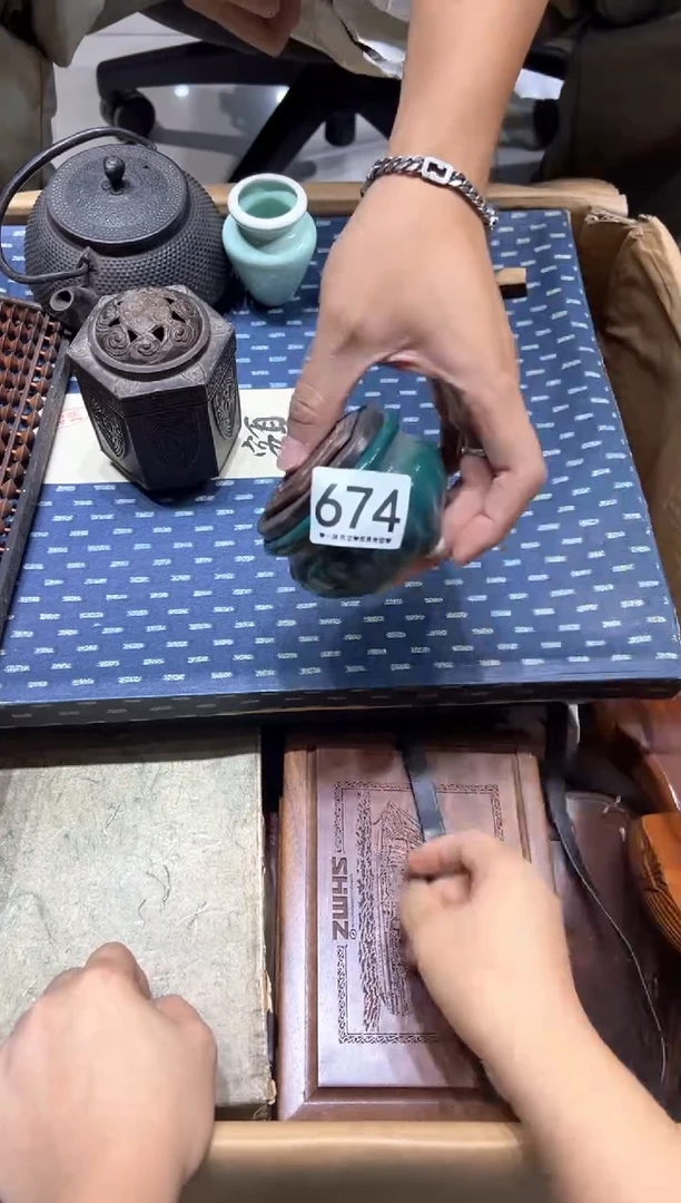 瓷片木*鱼674...........