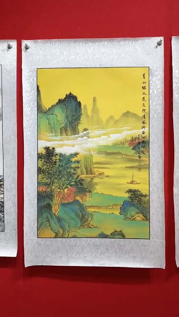 国画国画NYQ杰牛云勤老师作品