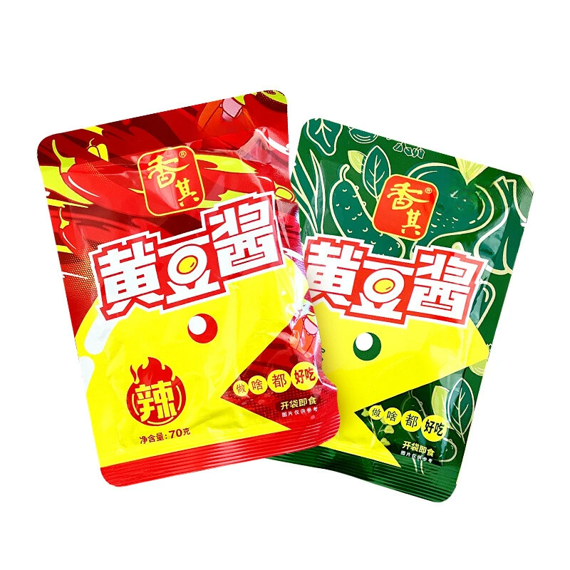 香其黄豆酱鲜/辣组合70g*20袋东北大葱蘸酱铁锅炖