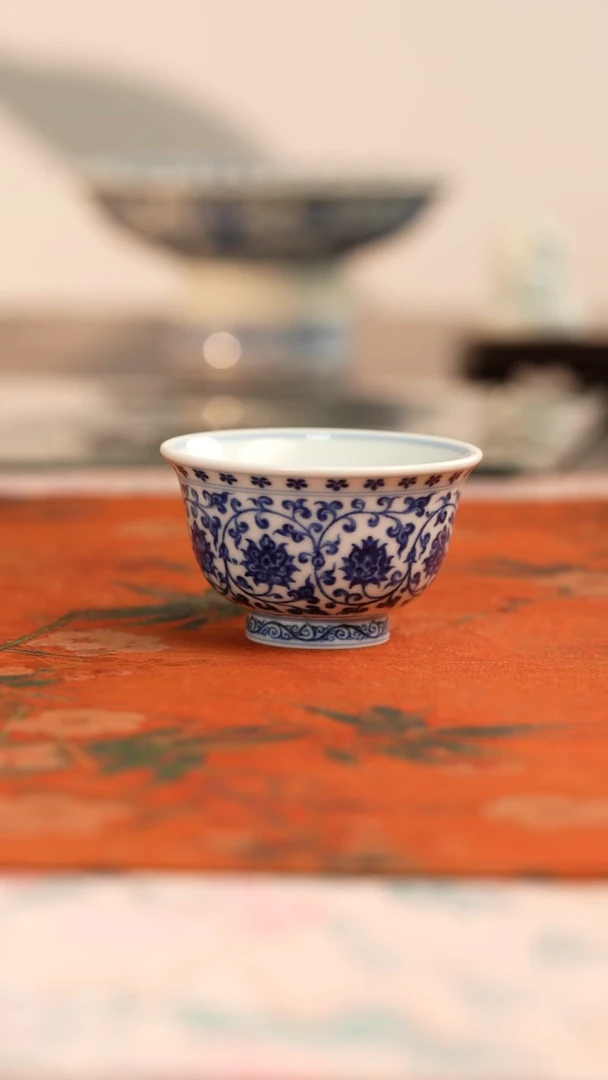 松风馆缠枝莲小压手