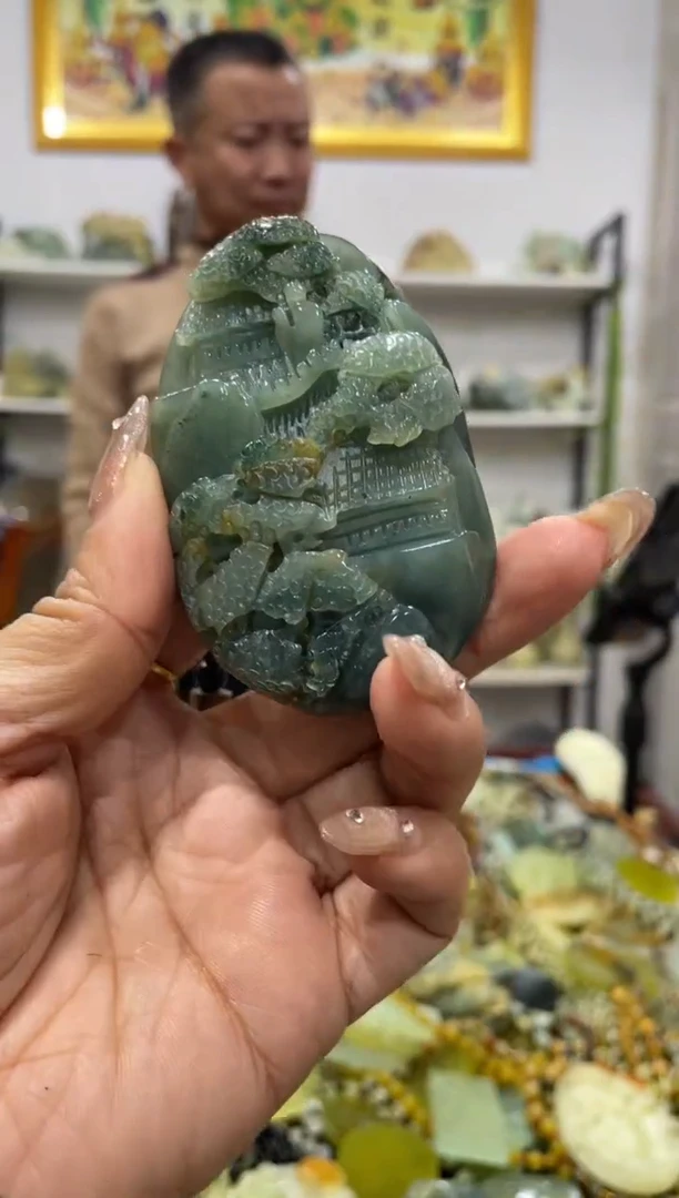 【闪购商品】岫玉手把件未镶嵌