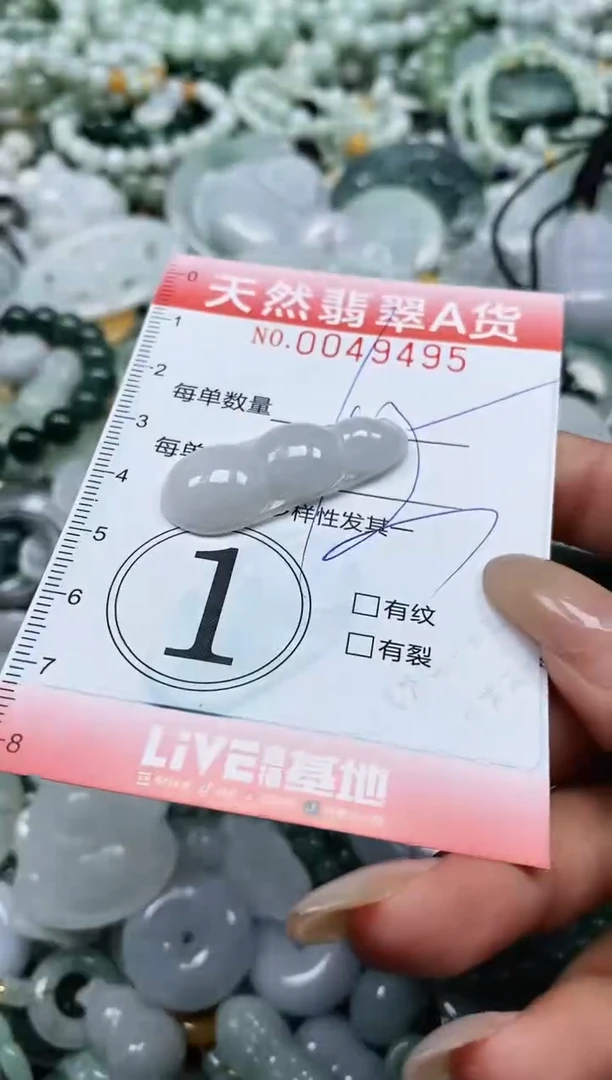 翡翠未镶嵌颈饰闪购0049495