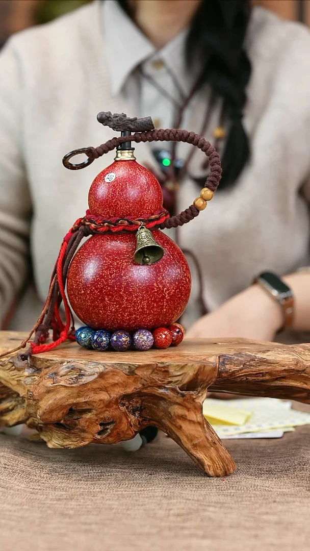 【闪购商品】146—光岳葫天然大漆酒葫芦不含漆珠