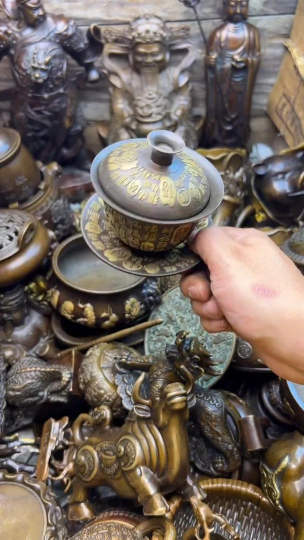 精美铜器，点击下单