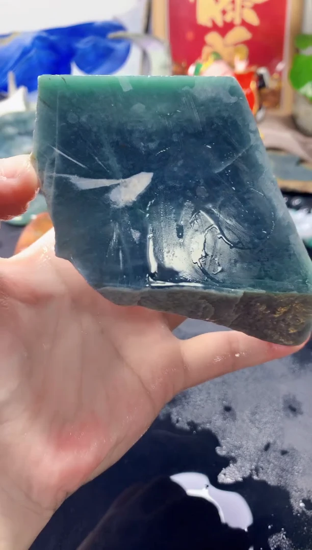 翡翠未镶嵌颈饰129天然翡翠