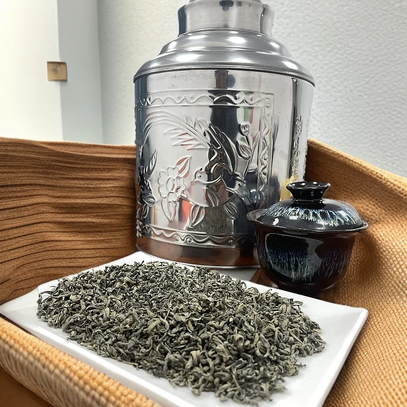大通装八乡山绿茶春茶客家炒绿茶梅州丰顺八乡山蝉联村绿茶头春茶