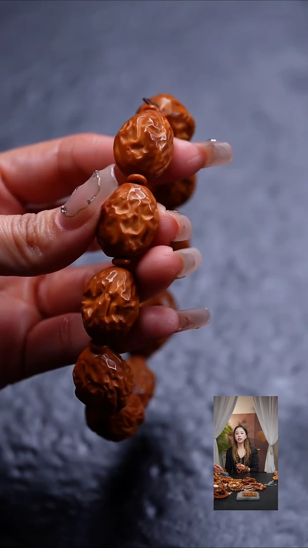 手串橄榄核墨**尘橄榄核