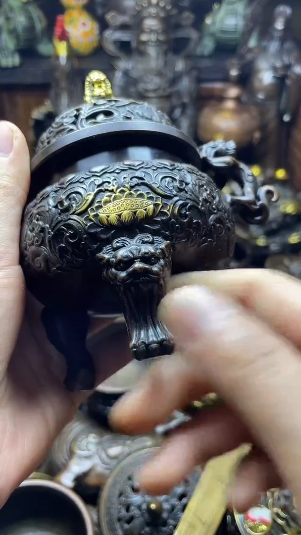 闪购链接，点击下单，有运费险，铜摆件