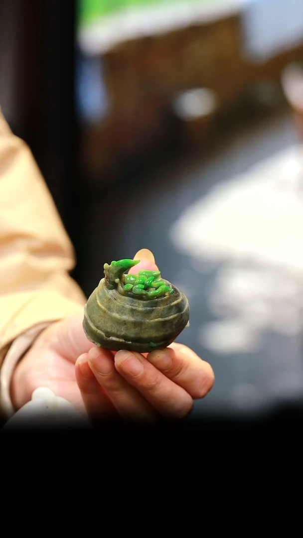 未镶嵌摆件翡翠马蹄