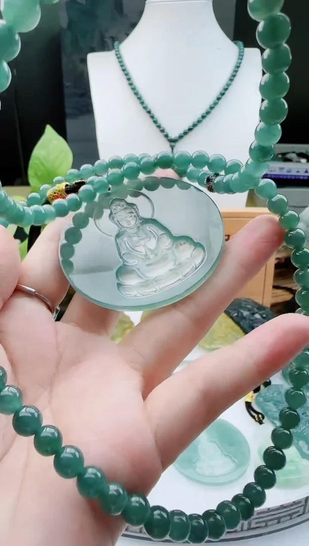 【闪购商品】翡翠颈饰未镶嵌多样性随机一件发货