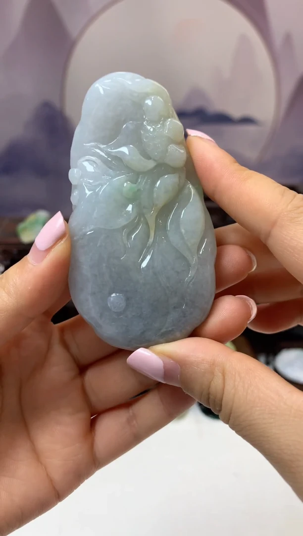 翡翠挂件未镶嵌翡翠挂件