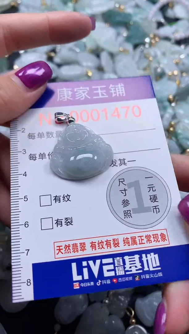 颈饰未镶嵌翡翠1470