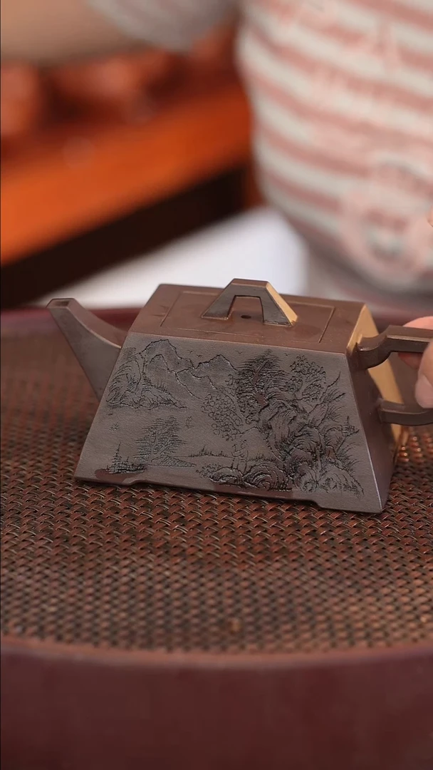 茶壶紫砂原矿手工制作