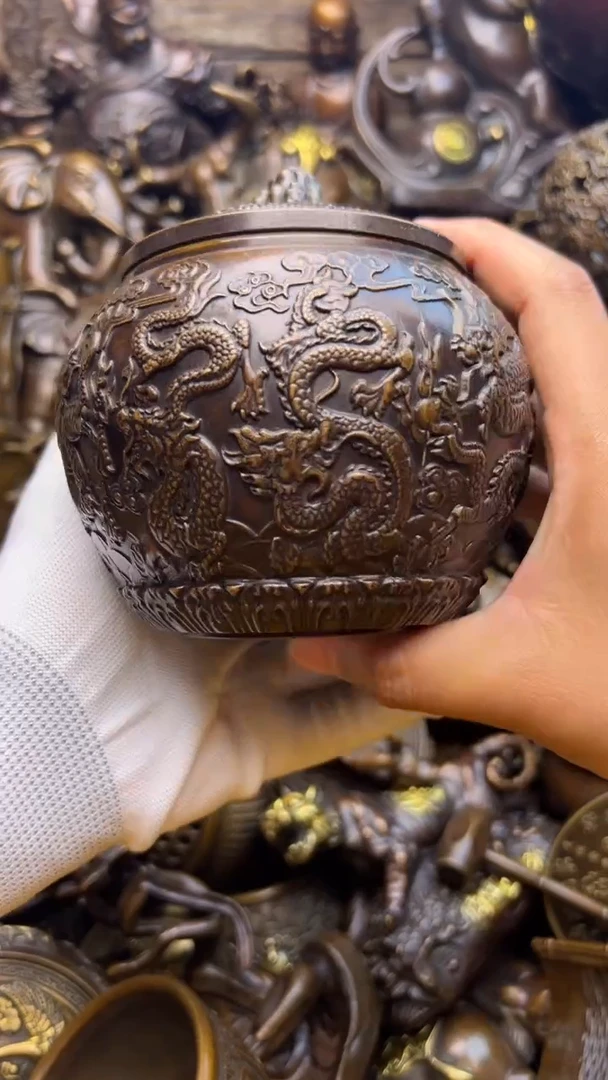 精美铜器，点击下单