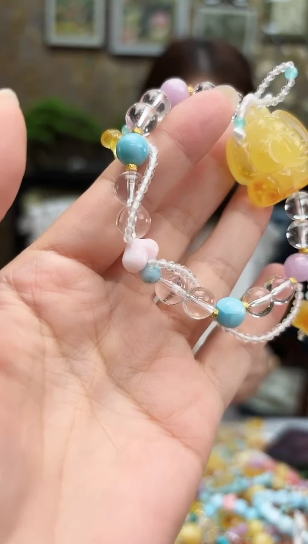 手串琥珀未镶嵌琥珀【  手串  】多样性发一