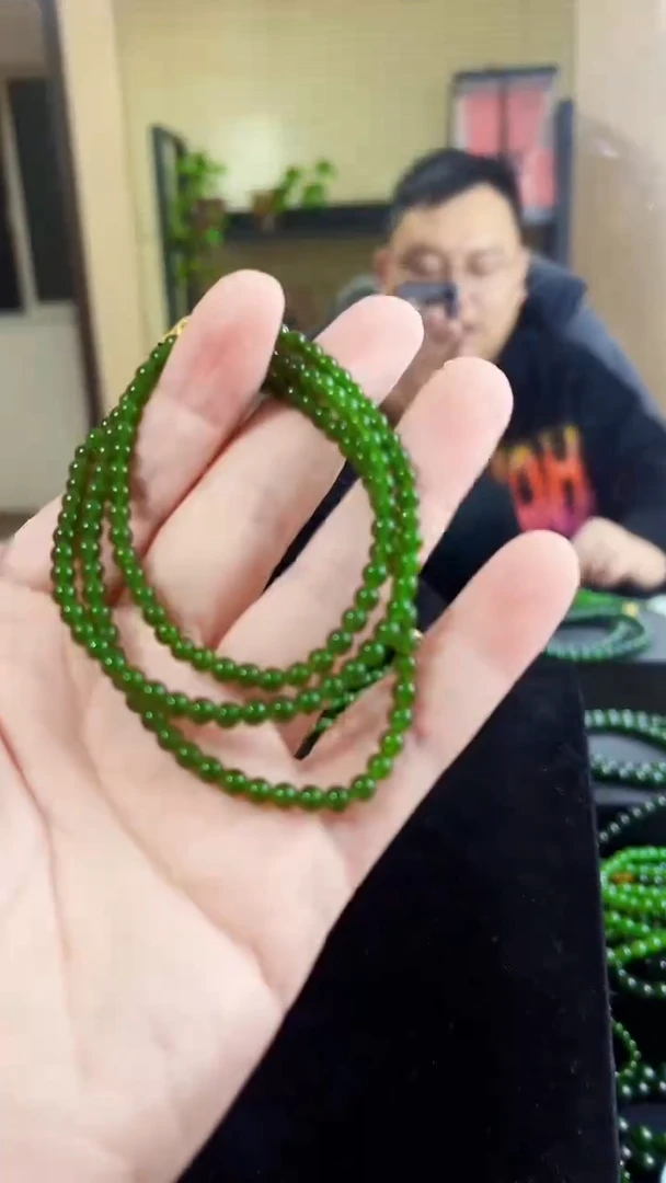 项链未镶嵌和田玉（碧玉）4