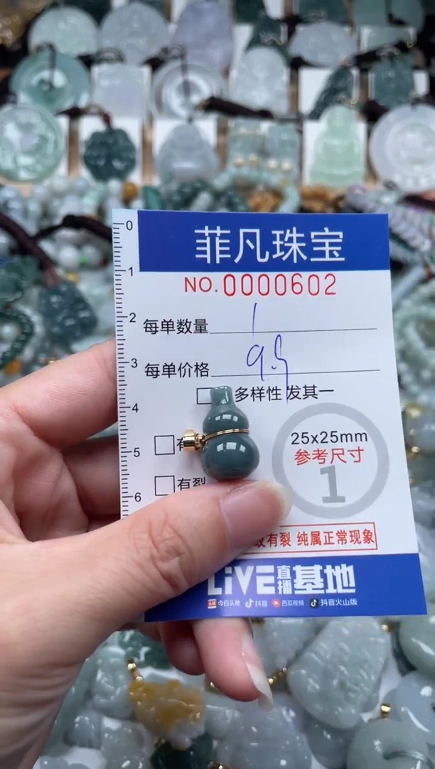 翡翠未镶嵌颈饰00..0602