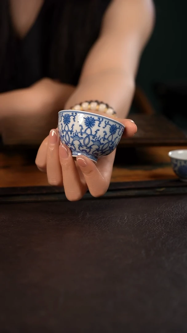聚澜堂点工桃心杯