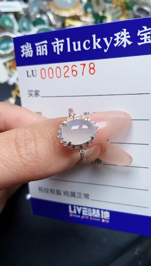 【闪购商品】翡翠颈饰银S925镶嵌2678