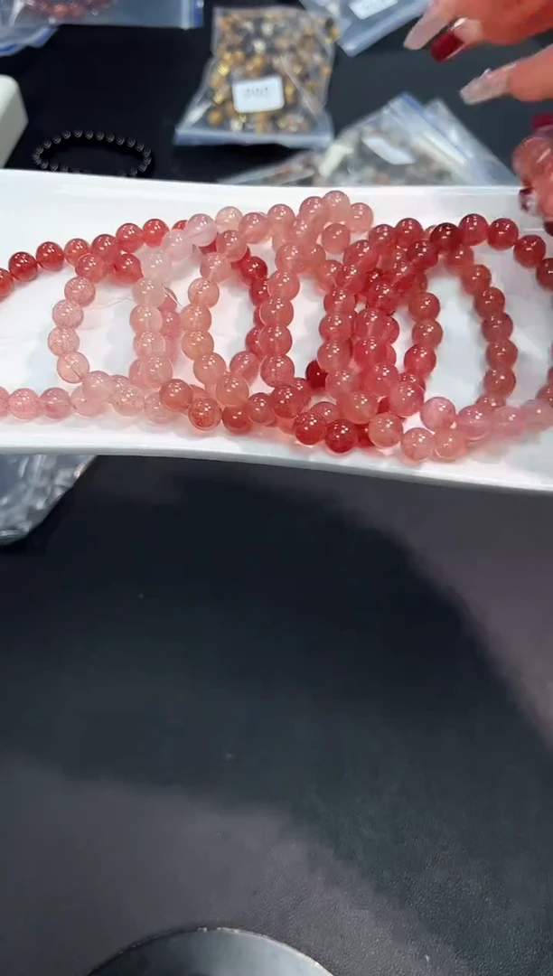 【闪购商品】水晶手串未镶嵌93p多样性发其一/1条默认微瑕