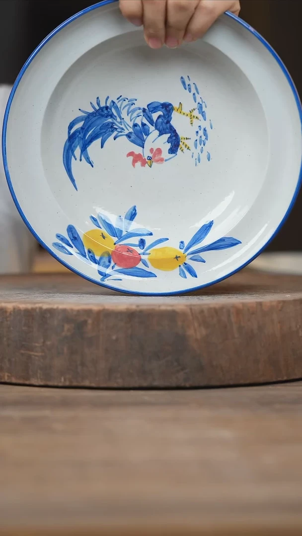 瓷片景德镇高温釉下彩（食品级）