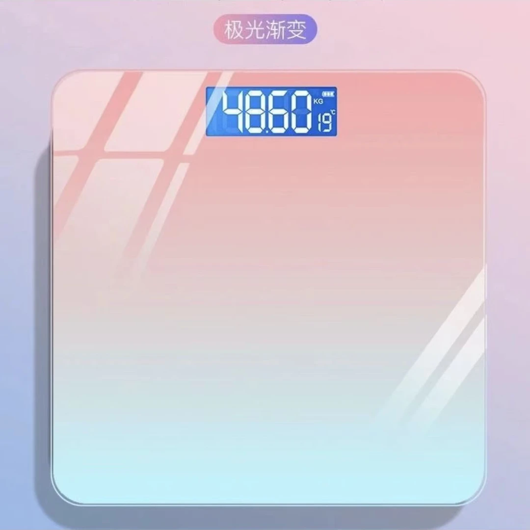 充电体重秤女生宿舍卡通人体秤家用精准健康高精度电子秤