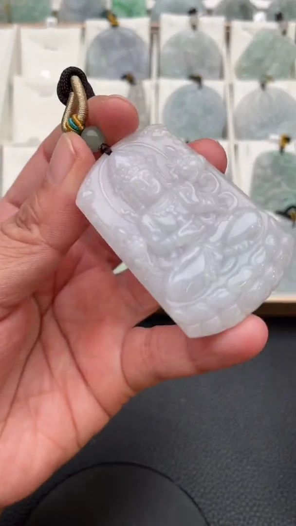 颈饰未镶嵌翡翠天然缅甸翡翠A货131