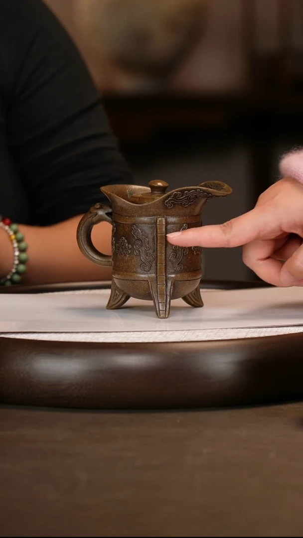 【潘洪均】爵杯 200c +鹤杯+松鹤画+对杯