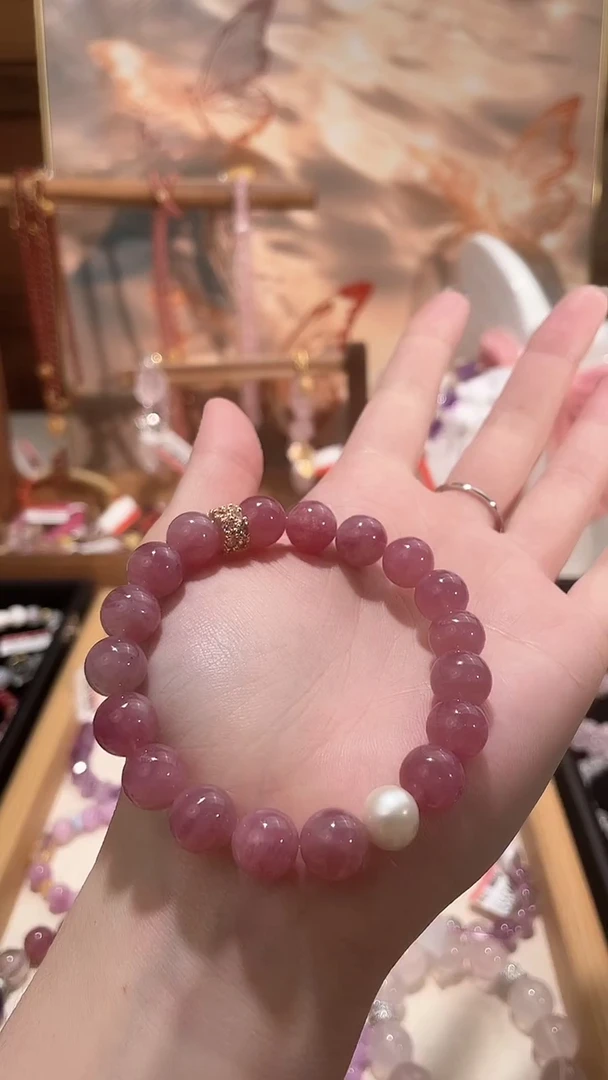 【闪购商品】水晶手串合金桑烟定制003