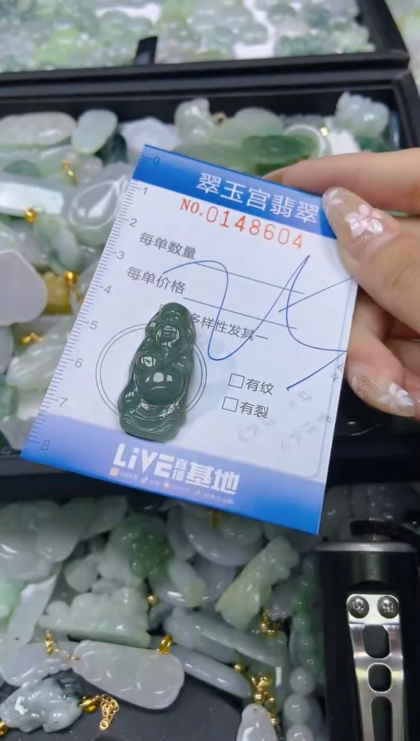 翡翠未镶嵌颈饰闪购0148604