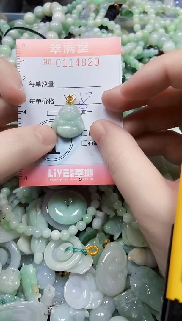 【闪购商品】翡翠颈饰未镶嵌闪购0114820多样性发其一