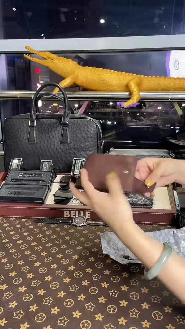 牛皮（革）韩爵绅士包包皮具485