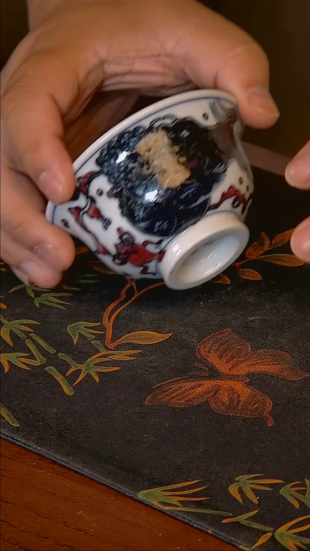 杯手工手绘杯杯很美丽