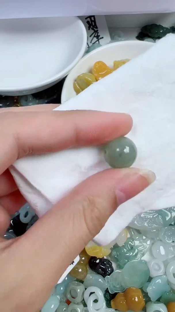 散珠翡翠276号链接,A货翡翠