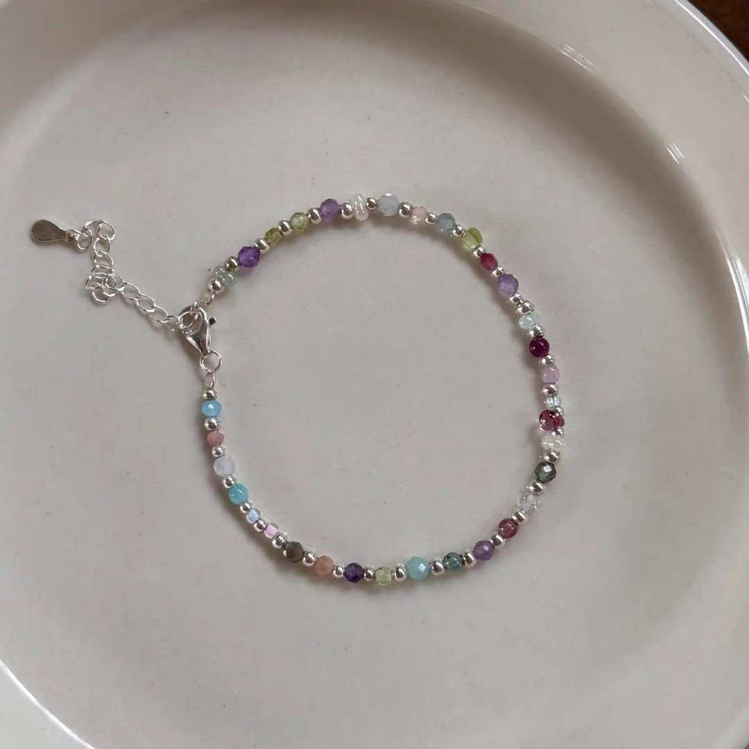 925银手链 十里间【纯银｜一些蝴蝶结】甜美串珠s925手链