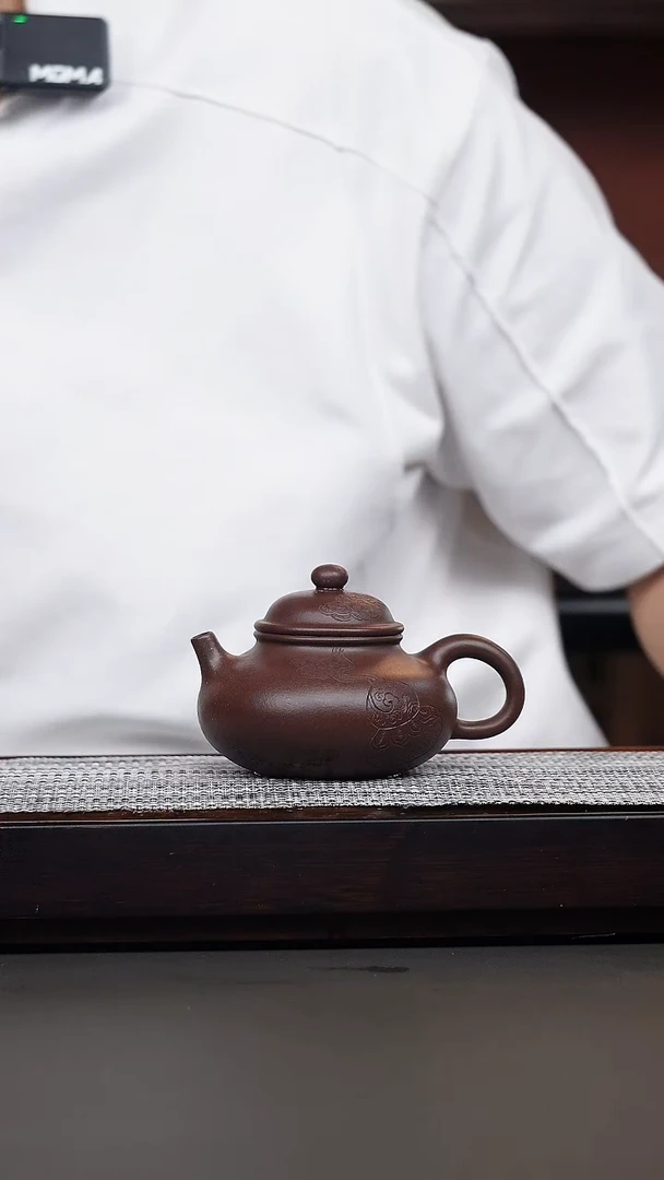 老紫泥料刻绘容天