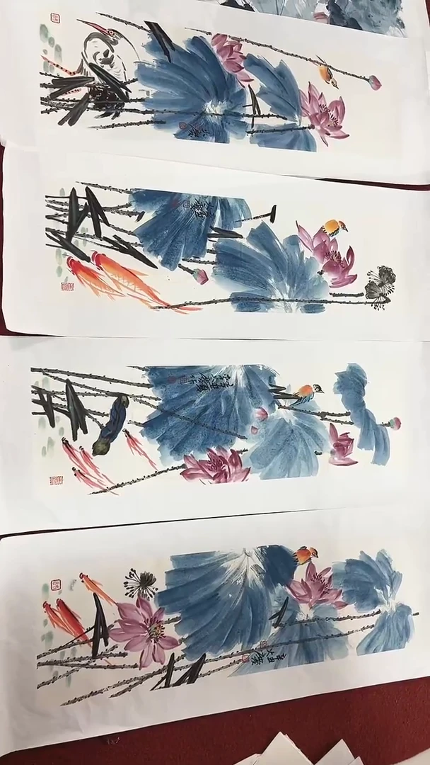 国画李火庆/国画*/花鸟