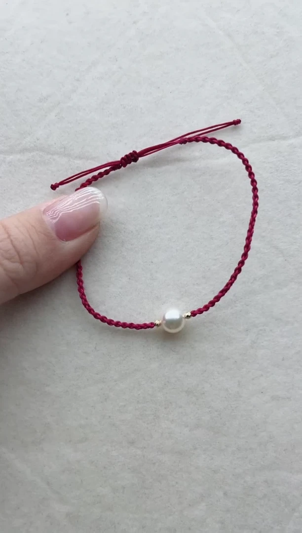 【闪购商品】海水珍珠手链18K金镶嵌Y4